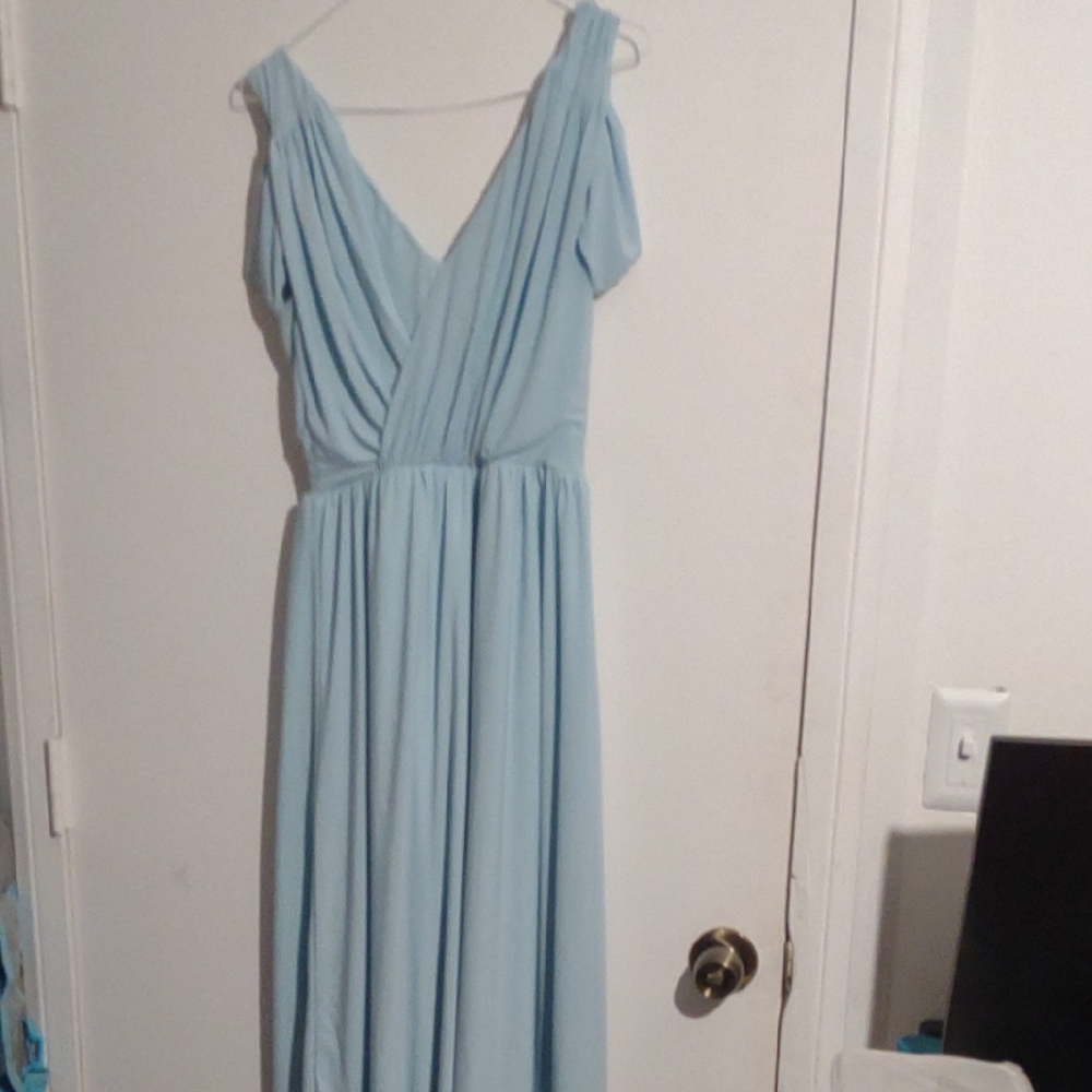 ASOS Light Blue Midi Dress